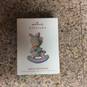 Hallmark Keepsake Ornament 2018 great grandson
